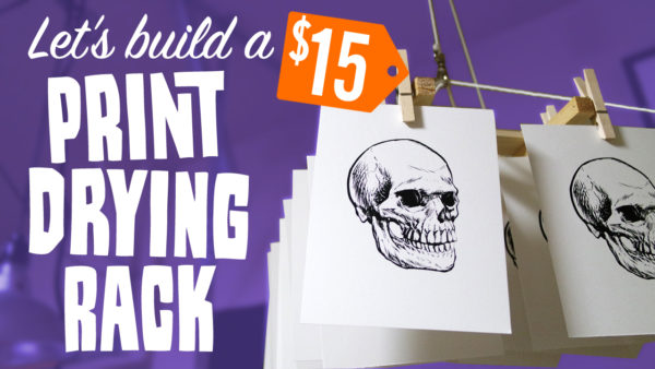Build a Hanging Print Drying Rack | Start Screen Printing Now